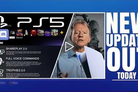 PLAYSTATION 5 ( PS5 ) - DISCORD PS5 VOICE CHAT / NEW BIG PS5 UPDATE LIVE TODAY / PSVR 2 RELEASE DA..