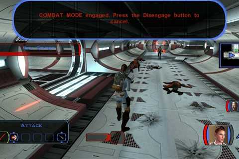 That Large Combat Text Box In Star Wars: KOTOR On Switch Is "Intended" - Free Game Guides