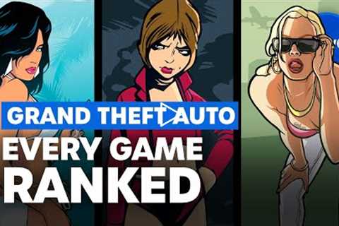Every Grand Theft Auto Game on PlayStation... Ranked!