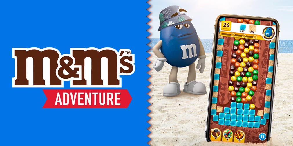 M&M’S Adventure is a colourful candy gravity blast puzzle that's out now on iOS and Android