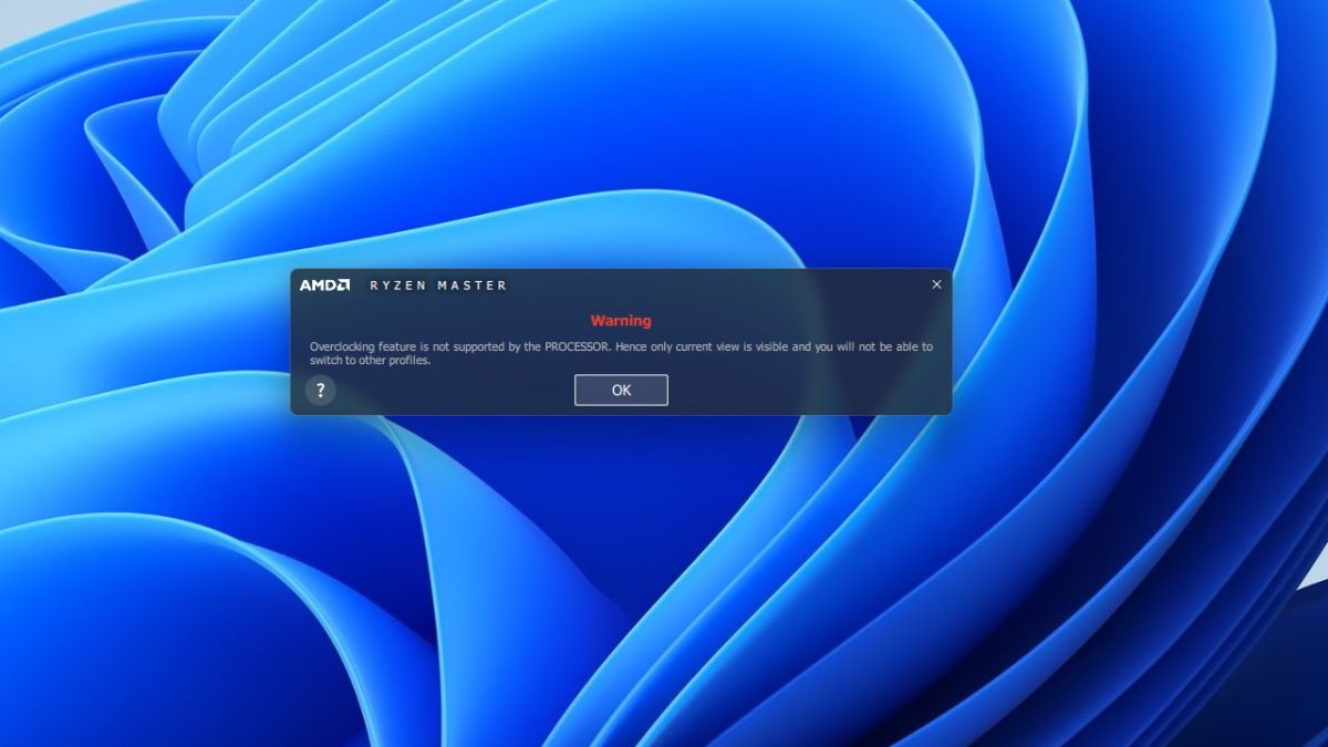 AMD's Ryzen 7 5800X3D doesn't support overclocking or PBO. Zilch