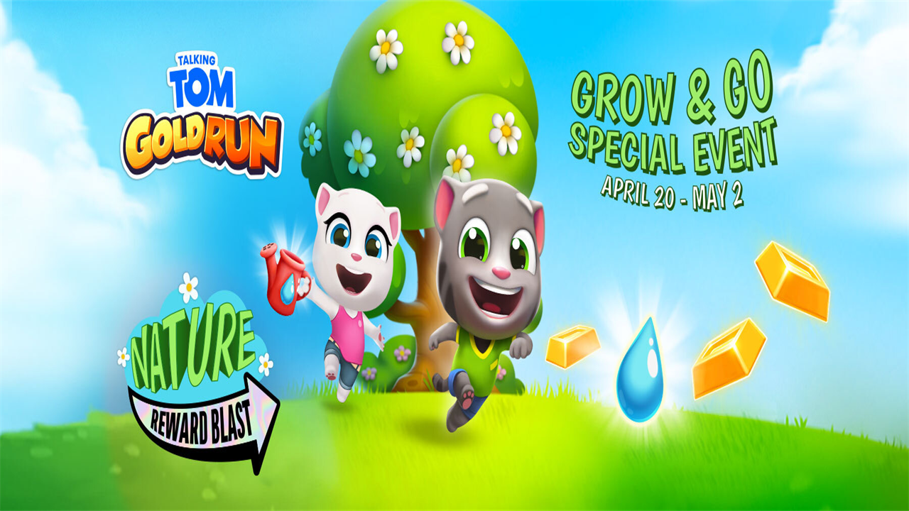 Outfit7 pledges to plant 30,000 trees for Earth Day with its latest Talking Tom Gold Run event