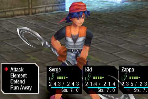 Chrono Cross Radical Dreamers: How To Switch To Original Graphics