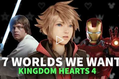 7 Worlds We Want in Kingdom Hearts 4