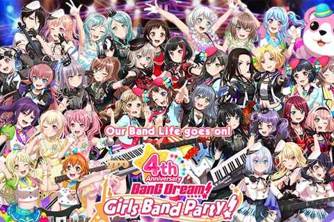 BanG Dream! Girls Band Party! celebrates 4th anniversary with login bonuses, rate-up summons and..