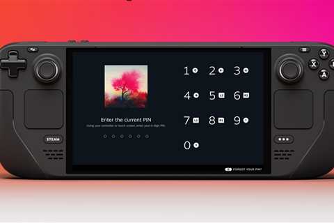 Steam Deck update finally adds security options