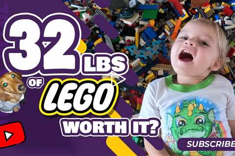 Legos by the pound | 32 pounds of Legos! Is it worth it?