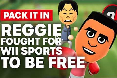 Reggie Fought For Wii Sports to Be Free, and Miyamoto Wasn't Happy