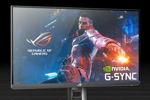 Asus ROG gaming monitor outpaces GPU tech at 500Hz