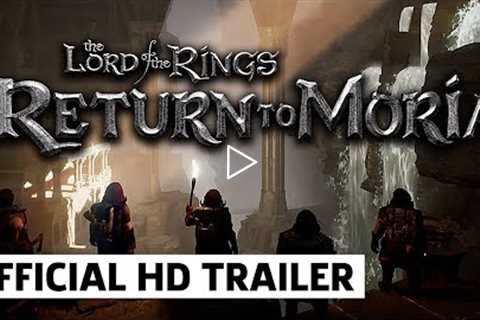 The Lord of the Rings: Return to Moria Official Announcement Trailer | Epic Games Showcase