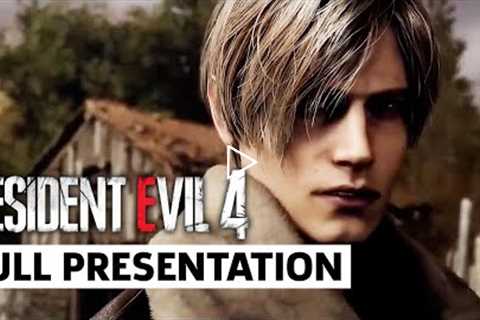 Resident Evil 4 Full Presentation and Gameplay | Capcom Showcase 2022