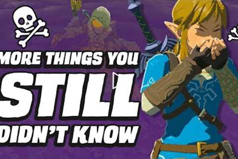 16 MORE Things You STILL Didn't Know In Zelda Breath Of The Wild