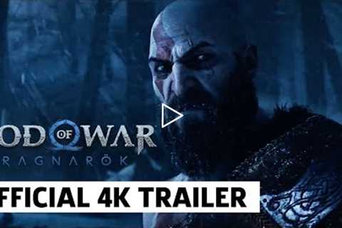 God of War Ragnarök Official Release Date Cinematic Trailer