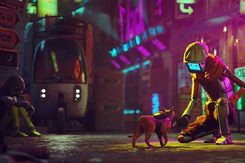 Stray Review - Kitty Gone Cyber City 