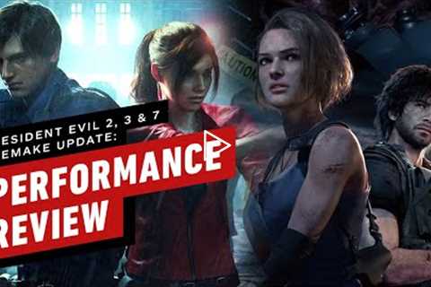 Resident Evil 2, 3 & 7 Remake Update: Performance Review