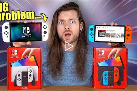 The NEW Nintendo Switch OLEDs have a BIG Problem!