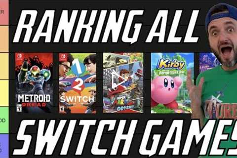 All Exclusive Nintendo Switch Games RANKED! (2022 Edition)