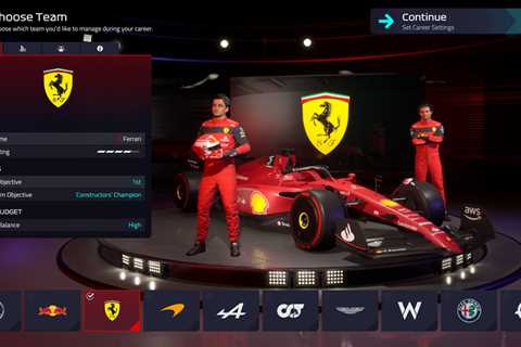 F1 Manager 2022 Guide: Best teams for beginners