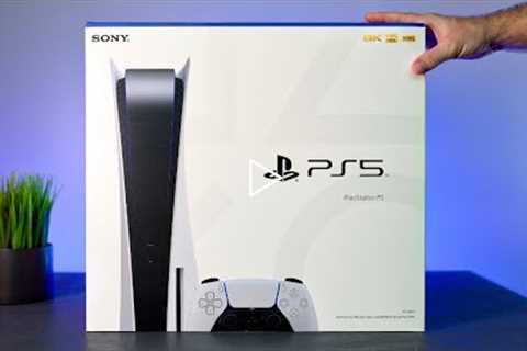 Sony Playstation 5 - PS5 Unbox & Setup