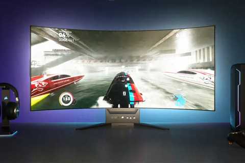 You can bend the new Corsair OLED gaming monitor to your will