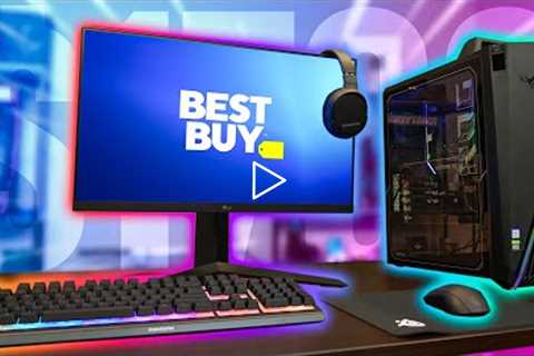 We Bought a Gaming Setup From Best Buy....