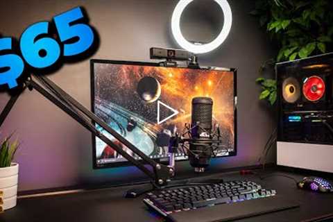 I Built a BUDGET Streaming Setup for $65