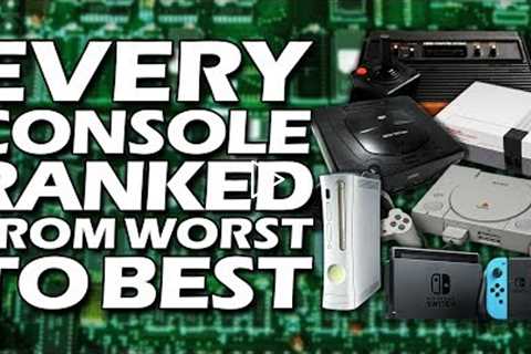 Every Video Game Console Ranked From WORST To BEST