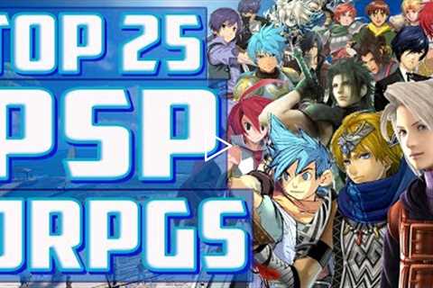 TOP 25 PSP JRPGS OF ALL TIME | 2021