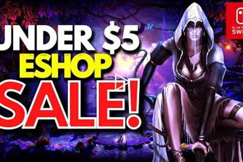 20 Amazing Eshop Deals Under $5! Nintendo Switch Eshop SALE!