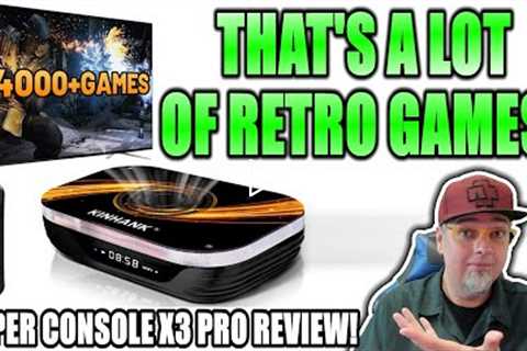 This Is SOLD On AMAZON?! NEW Super Console X3 Plus With Over 114,000 Retro Games! REVIEW