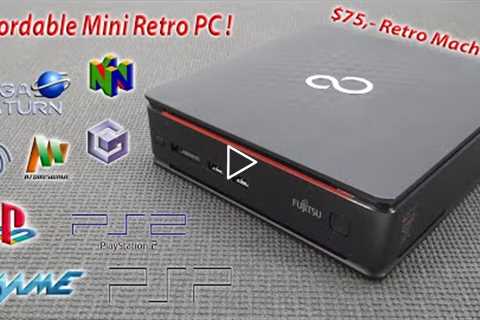 Turn This $75,- PC Into A Retro Emulation Mini Beast Machine 😄