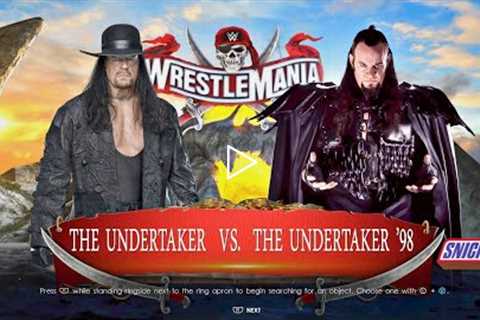 WWE 2K22 - The Undertaker vs. The Undertaker 98' Wrestlemania 2022