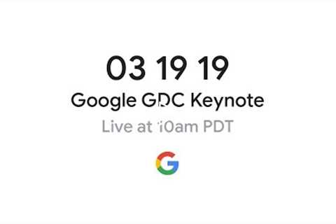 Stadia GDC 2019 Gaming Announcement