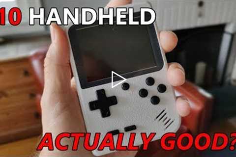 Can a $10 8-bit handheld game console be any good?