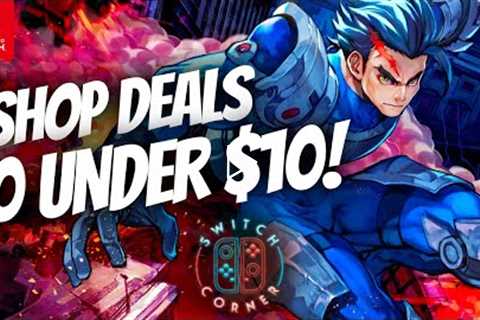 MASSIVE Nintendo ESHOP Sale Now Live! 10 Under $10! Nintendo Switch ESHOP Deals!