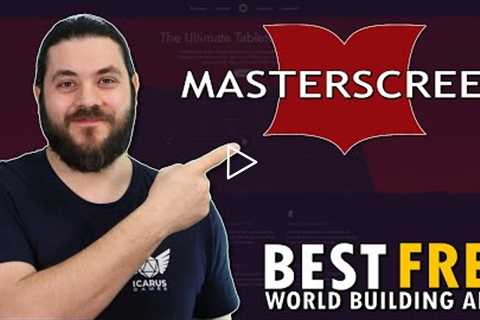 Is This The Best Free Worldbuilding Tool? | MasterScreen Overview