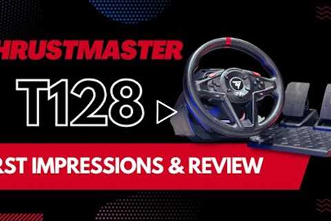 THRUSTMASTER T128 Review | NEW $200 Entry-Level Budget Sim Racing Wheel