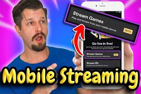 Start Streaming MOBILE GAMES To Twitch In 5 Minutes!