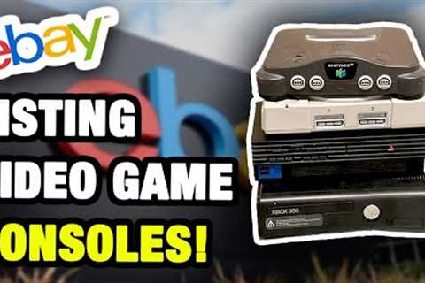 How I Test And List Gaming Consoles On Ebay