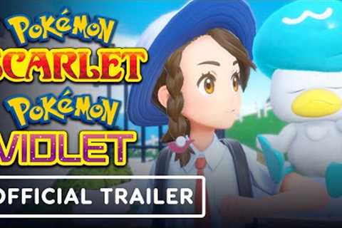 Pokemon Scarlet and Pokemon Violet - Official Trailer