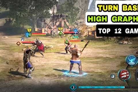 Top 12 Best Turn Based games on Android & iOS | High Graphic RPG turn based Games mobile