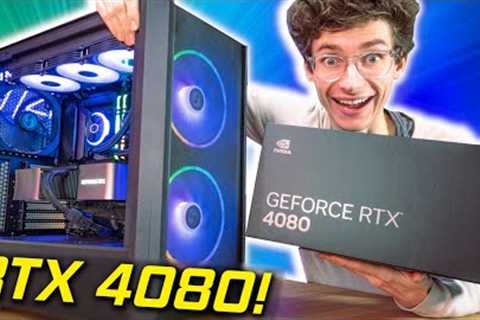 The ULTIMATE RTX 4080 Gaming PC Build! 🤗  i9 13900K, Lancool 216 w/ Gameplay Benchmarks