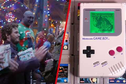 Random: Guardians Of The Galaxy: Holiday Special Features A Festive Game Boy Cameo