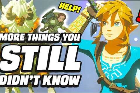 14 MORE Things You STILL Didn''t Know In Zelda Breath Of The Wild