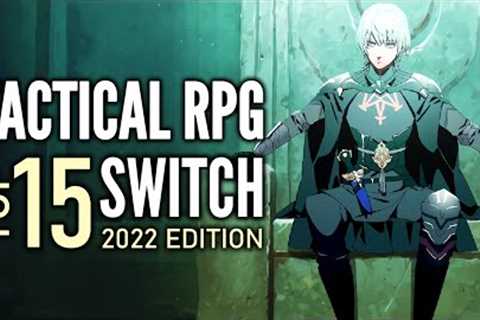 Top 15 Best Nintendo Switch Tactical/Strategy RPG Games That You Should Play | 2022 Edition