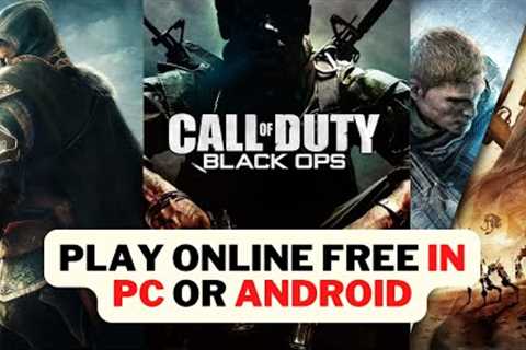 Top 5 Free Games Websites For Playing Online | PC & Android | Latest 2022