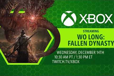 Xbox Direct: Wo Long Fallen Dynasty Livestream