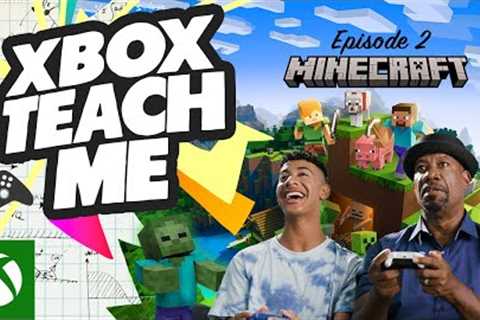 Teaching A Grandparent How to Play MINECRAFT! — Xbox Teach Me: Episode 2