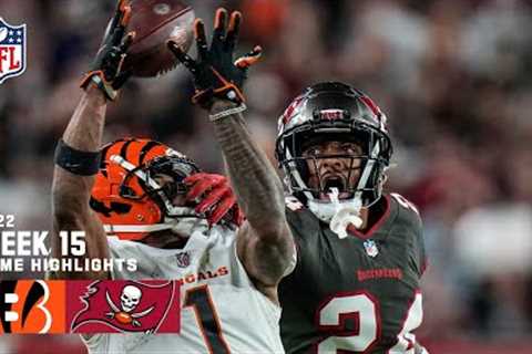 Cincinnati Bengals vs. Tampa Bay Buccaneers | 2022 Week 15 Game Highlights