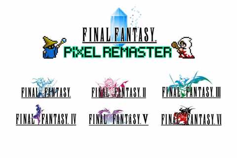 Final Fantasy 1-6 Pixel Remasters Rated for PS4